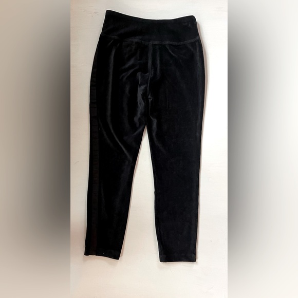 NWT Vineyard Vines Women MEDIUM Black Cord Velvet Legging Slip on High Rise $128 - Picture 4 of 6